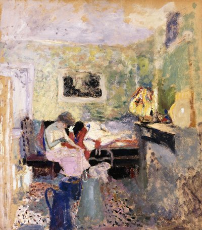 Das grüne Schlafzimmer, 1905 von Edouard Vuillard