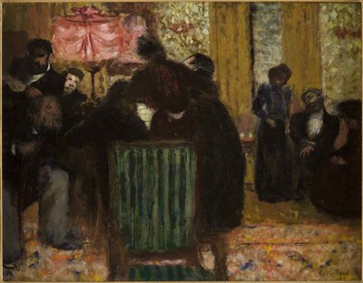 Die musikalische Soiree, ca. 1896-1899 von Edouard Vuillard