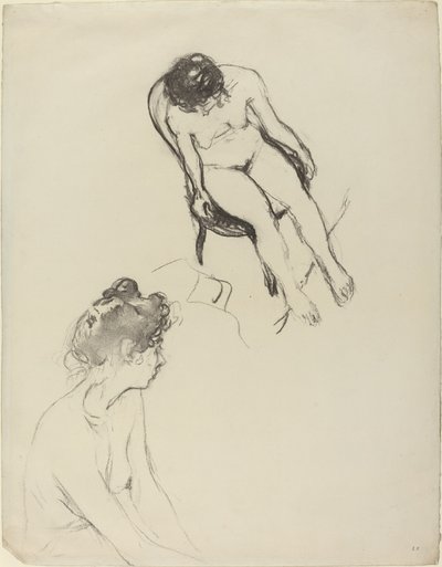 Zwei Aktstudien von Edouard Vuillard