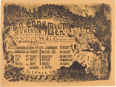 Ein Volksfeind von Edouard Vuillard