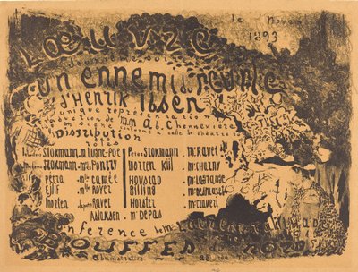 Ein Volksfeind von Edouard Vuillard