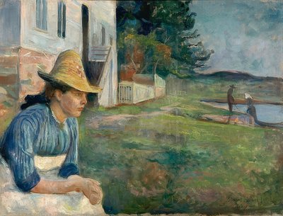 Abend von Edvard Munch