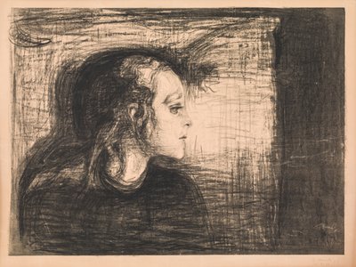 Das kranke Mädchen von Edvard Munch