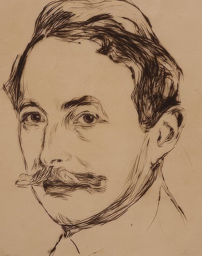 Dr. Max Linde. 1902 von Edvard Munch