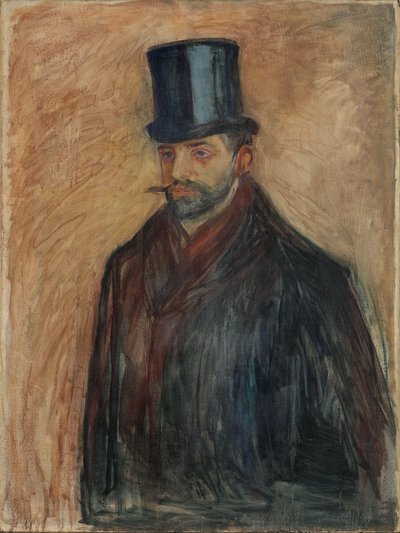 Julius Meier-Graefe, um 1894 von Edvard Munch