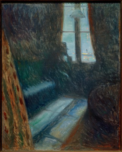 Nacht in Saint-Cloud von Edvard Munch