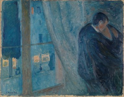 Der Kuss von Edvard Munch