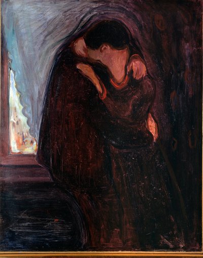 Der Kuss von Edvard Munch