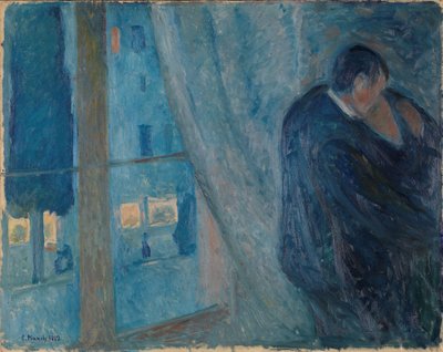 Der Kuss von Edvard Munch