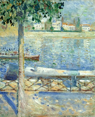 Die Seine bei Saint-Cloud von Edvard Munch