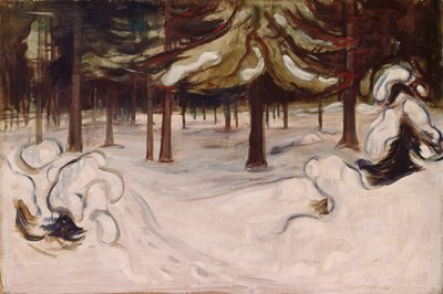 Winter von Edvard Munch