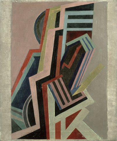 Abstrakte Komposition von Edward Alexander Wadsworth