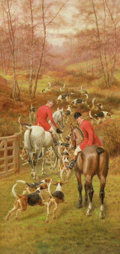 Jagdszene, 1906 von Edward Algernon Stuart Douglas