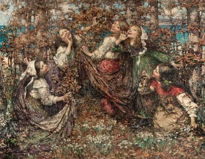 Das Erwachen der Erde von Edward Atkinson Hornel