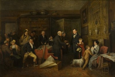 Das Vorlesen des Testaments abgeschlossen von Edward Bird