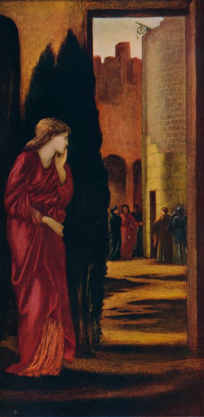 Danaë und der eherne Turm von Edward Burne Jones