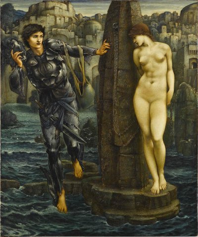 Der Felsen des Verderbens von Edward Burne Jones