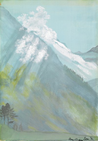 Saas-Fee, Schweiz von Edward Clifford
