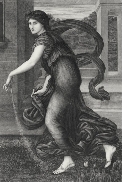 Frühling von Edward Coley (after) Burne Jones