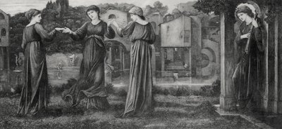 Die Mühle von Edward Coley (after) Burne Jones