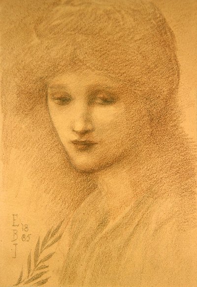 Porträt von Laura Littleton von Edward Coley Burne Jones