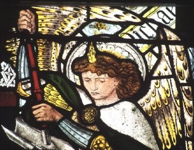 St. Michael von Edward Coley Burne Jones