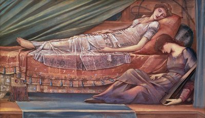 Die schlafende Prinzessin von Edward Coley Burne Jones