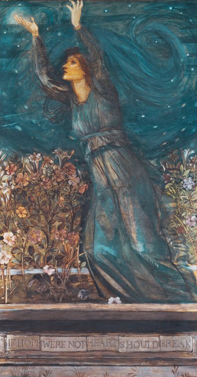 Hoffnung von Edward Burne Jones