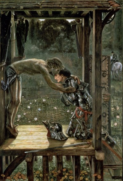 Der barmherzige Ritter von Edward Burne Jones