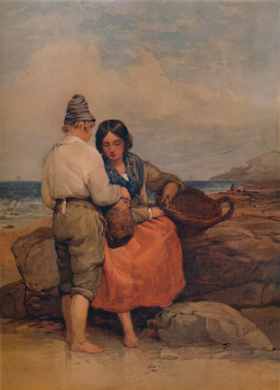 Shrimpers, 19. Jahrhundert, 1935 von Edward Duncan