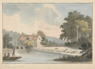 Bathampton Mühle von Edward Francis Burney