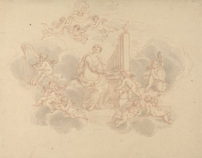 Himmlisches Orchester von Edward Francis Burney