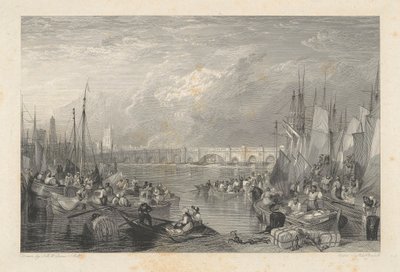 Alte London Bridge und Umgebung von Edward Goodall