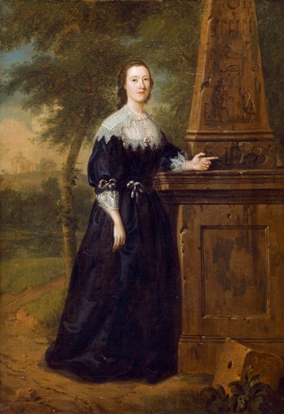 Miss Elizabeth Wandesford, ca. 1753 von Edward Haytley