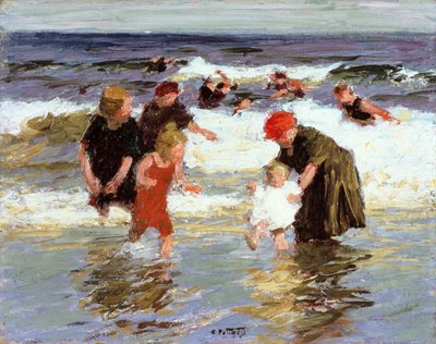 Badende, ca. 1913 von Edward Henry Potthast