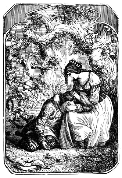 Die zwei Königskinder, 1901 von Edward Henry Wehnert