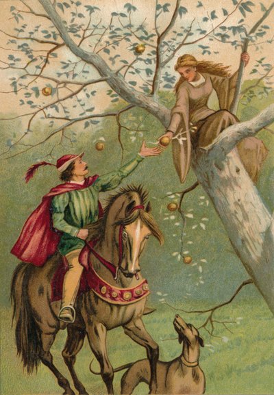 Zwei-Augen und der Ritter, 1901 von Edward Henry Wehnert