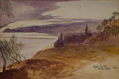 Oneglia von Edward Lear