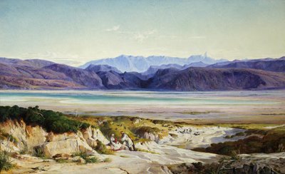 Die Berge von Thermopylae von Edward Lear