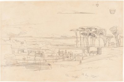 Villa Pamphili von Edward Lear