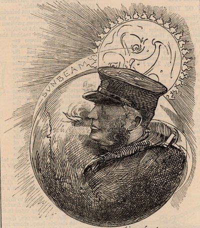 Karikatur von Thomas Brassey von Edward Linley Sambourne