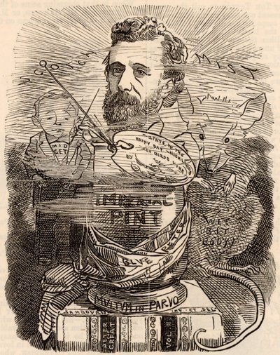 Porträt von Peter Graham von Edward Linley Sambourne