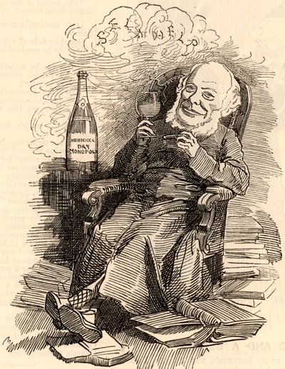 Samuel Smiles (1812-1904) von Edward Linley Sambourne
