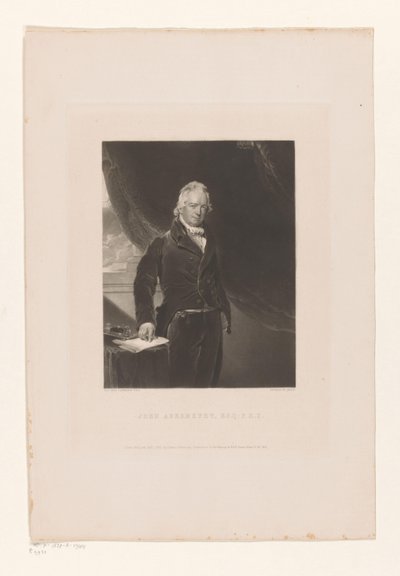 Porträt von John Abernethy Esqr. von Edward McInnes