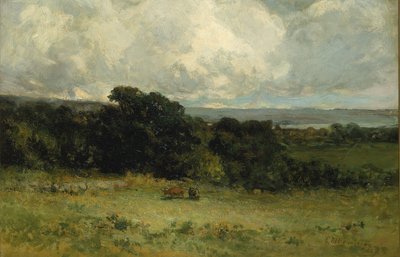 Angenehme Weiden von Edward Mitchell Bannister