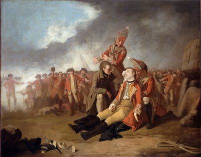 Der Tod von General Wolfe von Edward Penny