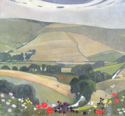 Thunderbarrow Hill, bei Bramber von Edward Reginald Frampton