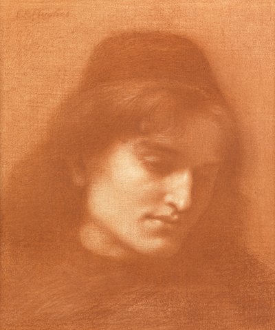 Studie eines Mannes von Edward Robert Hughes
