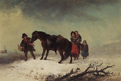 Schneeszene von Edward Robert Smythe