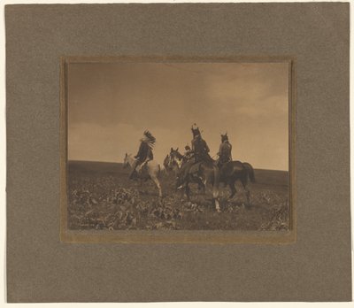 Bull Chief, Chester & Shorty von Edward S. Curtis